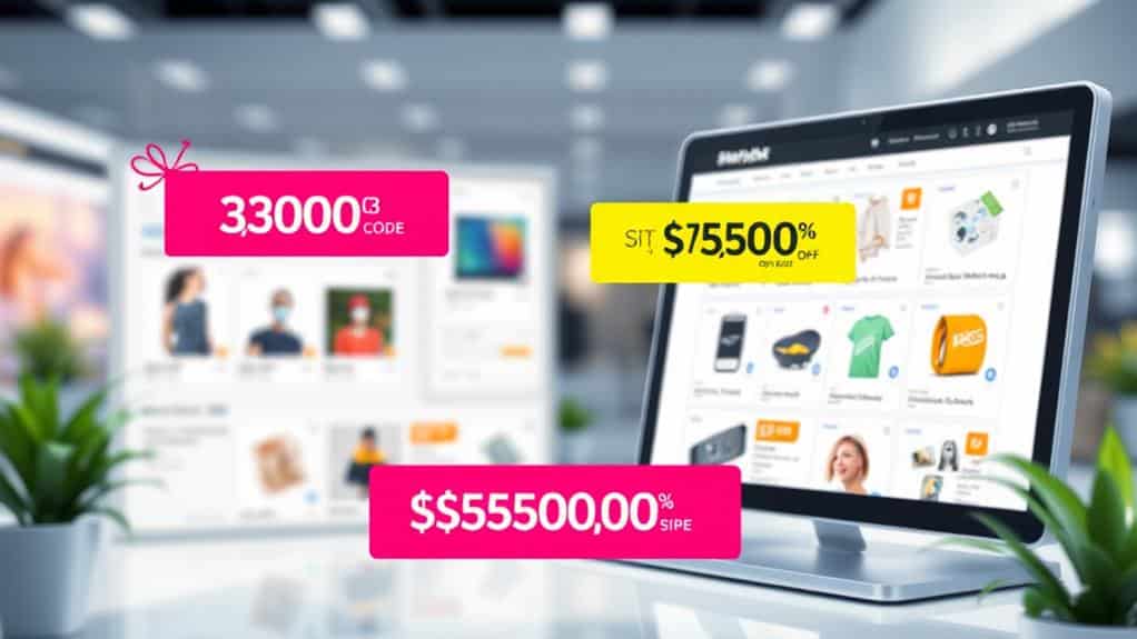 Code promo affiché directement dans Google