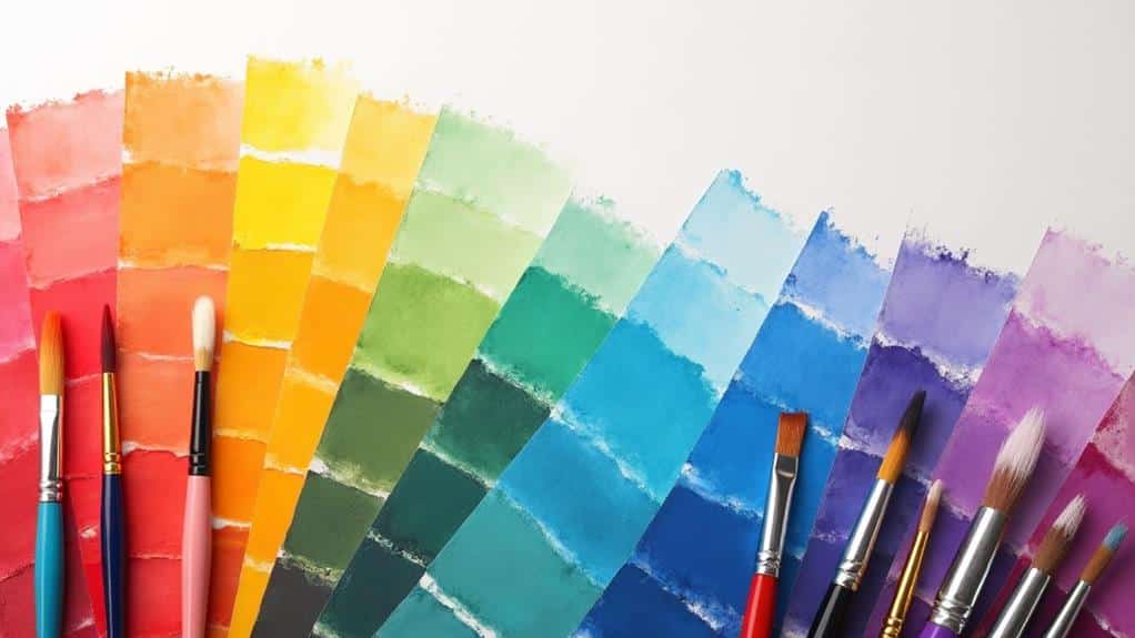 palette de couleurs coh rente