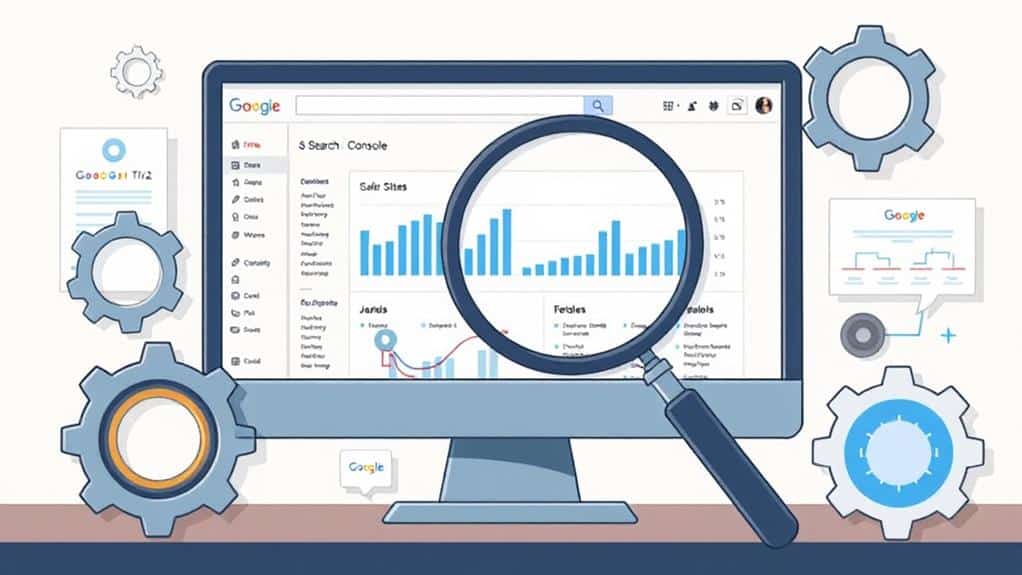 utiliser la search console
