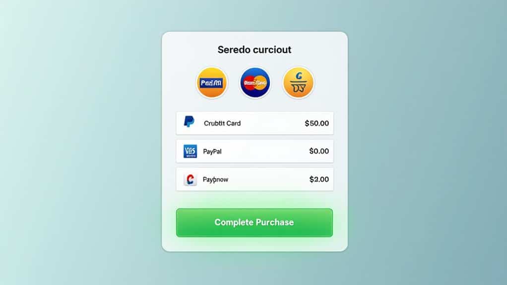 Options de paiement variées pour augmenter la conversion e-commerce