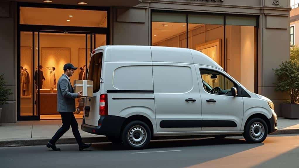 services de livraison fournis