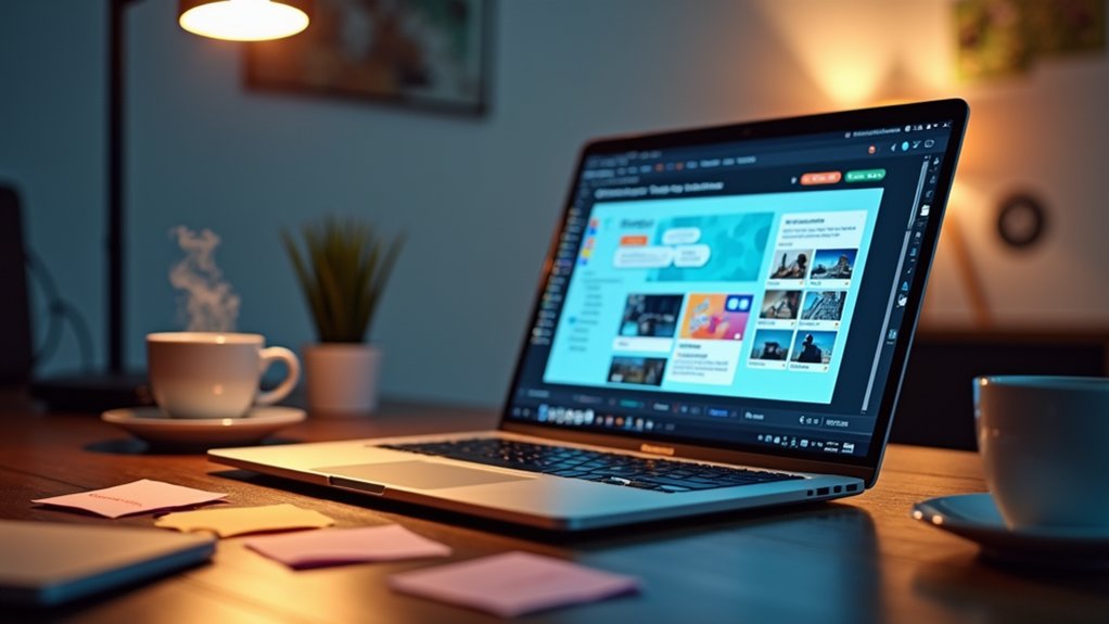 chronologie de création de site web signification