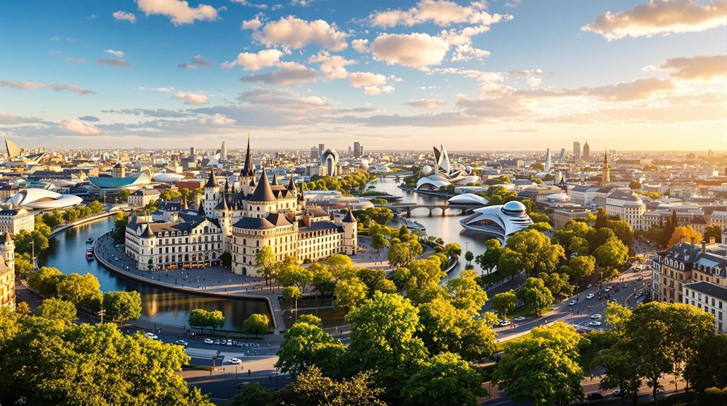 Ville de Nantes dans le futur
